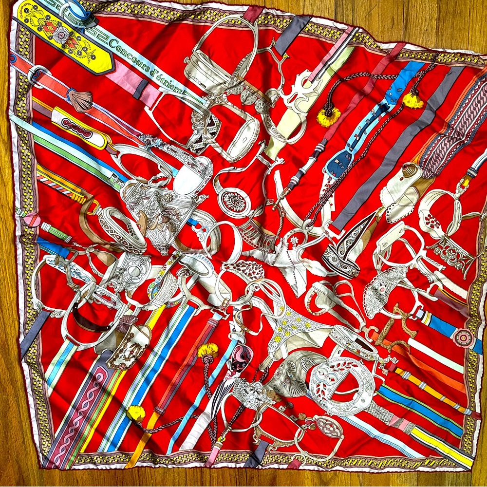 Authentic HERMÈS Scarf